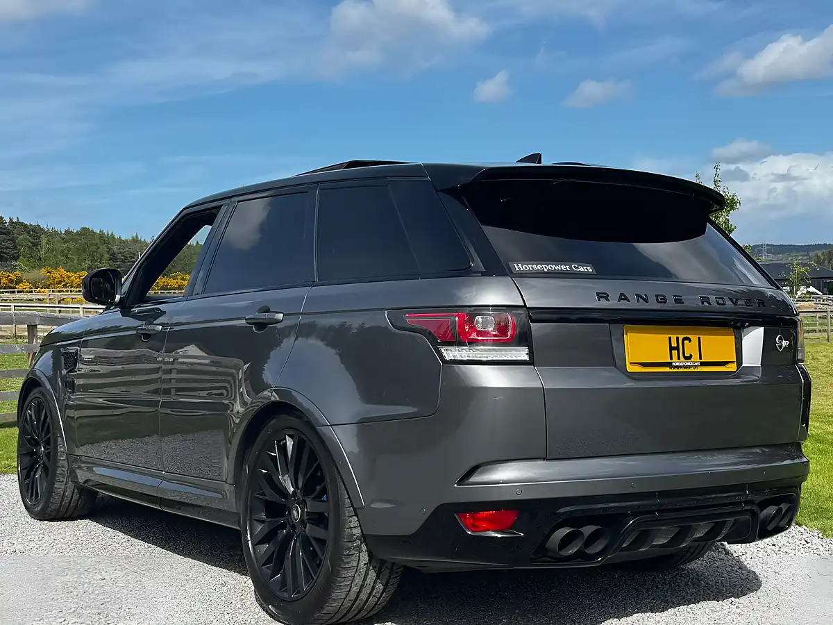 Used 2017 Land Rover Range Rover Sport Svr Grey - Interior and Exterior details 2