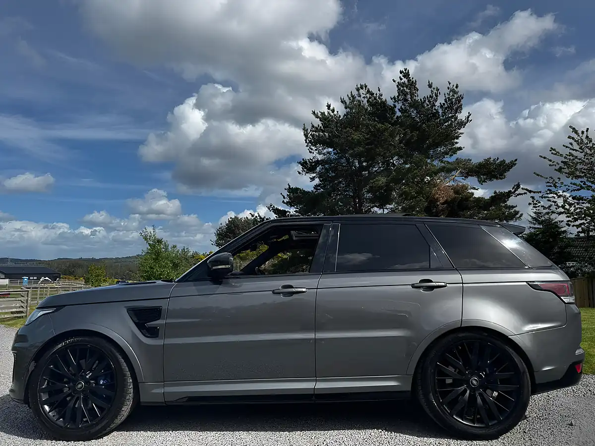 Used 2017 Land Rover Range Rover Sport Svr Grey - Interior and Exterior details 5
