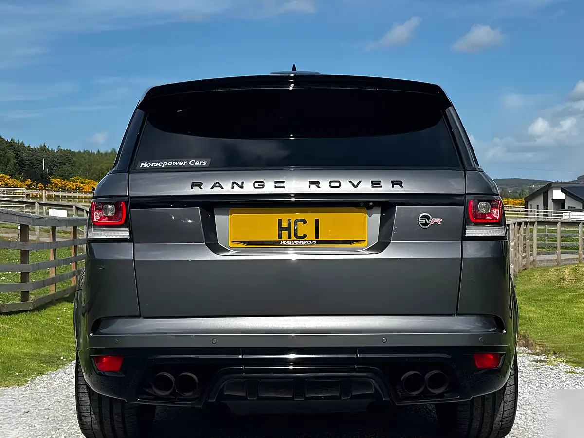 Used 2017 Land Rover Range Rover Sport Svr Grey - Interior and Exterior details 6