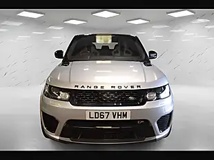 Used 2017 Land Rover Range Rover Sport Svr Silver - Interior and Exterior details 2