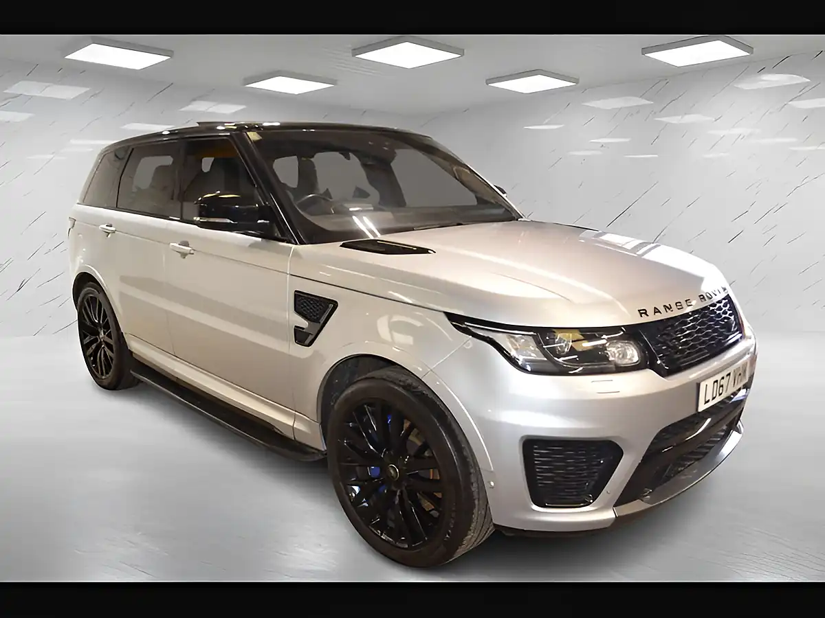 Used 2017 Land Rover Range Rover Sport Svr Silver - Interior and Exterior details 3