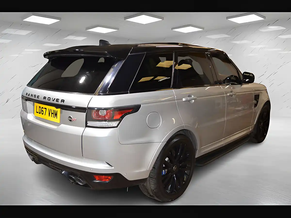 Used 2017 Land Rover Range Rover Sport Svr Silver - Interior and Exterior details 5
