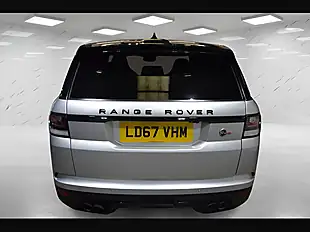 Used 2017 Land Rover Range Rover Sport Svr Silver - Interior and Exterior details 6