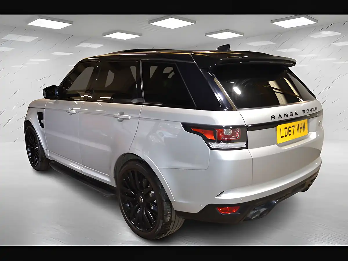 Used 2017 Land Rover Range Rover Sport Svr Silver - Interior and Exterior details 7