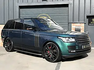 Used 2017 Land Rover Range Rover Sv Autobiography Dynamic Spectral Blue - Interior and Exterior details 2