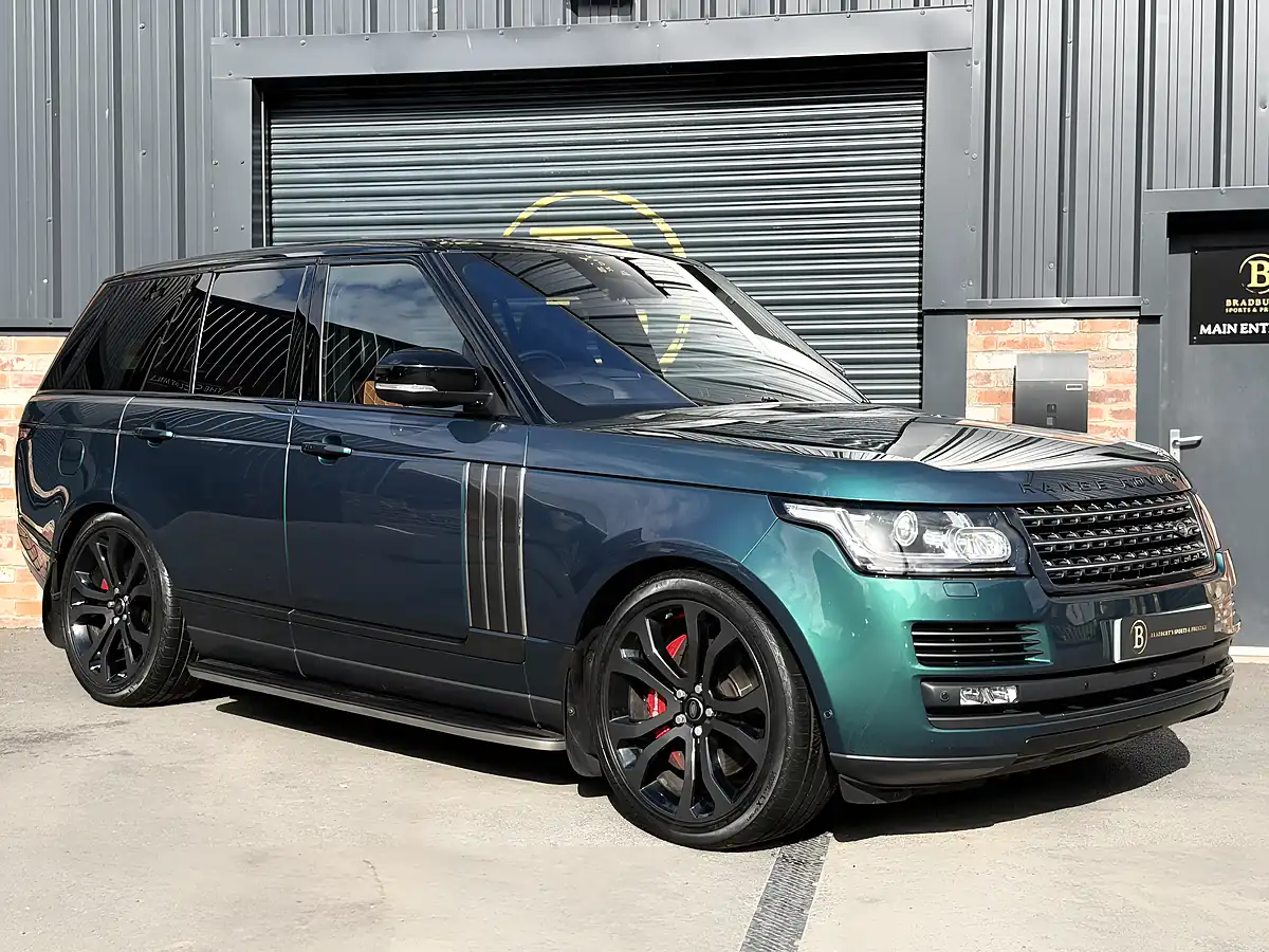 Used 2017 Land Rover Range Rover Sv Autobiography Dynamic Spectral Blue - Interior and Exterior details 2