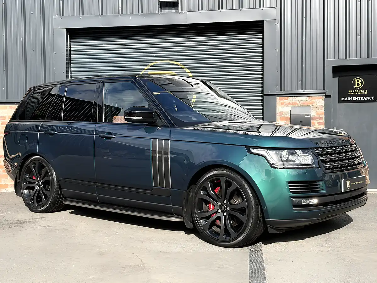 Used 2017 Land Rover Range Rover Sv Autobiography Dynamic Spectral Blue - Interior and Exterior details 3