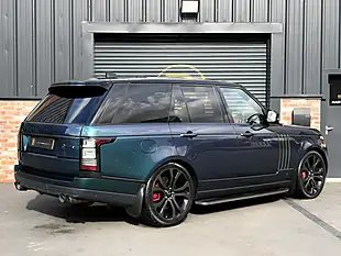 Used 2017 Land Rover Range Rover Sv Autobiography Dynamic Spectral Blue - Interior and Exterior details 4