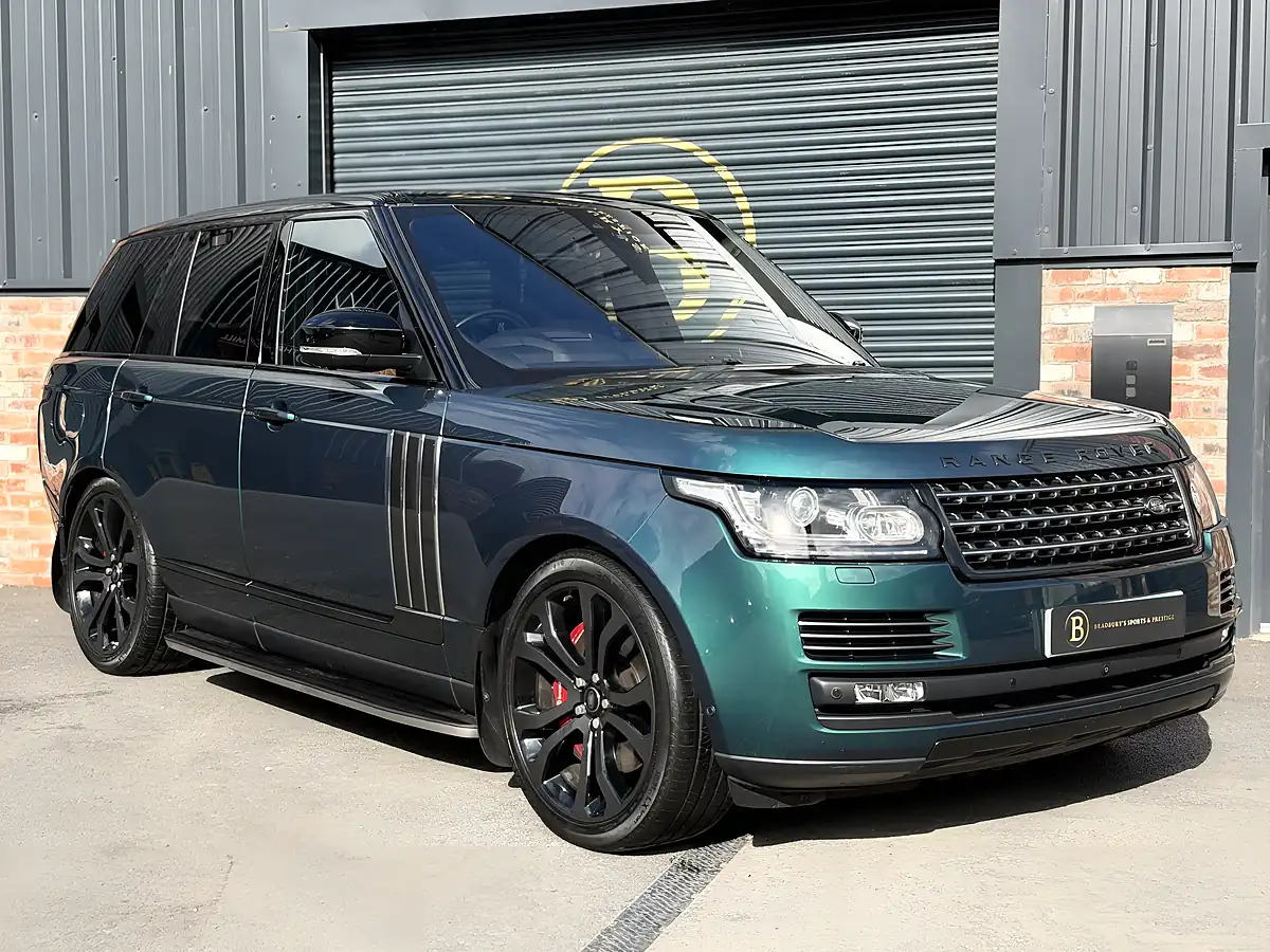 Used 2017 Land Rover Range Rover Sv Autobiography Dynamic Spectral Blue - Interior and Exterior details 7