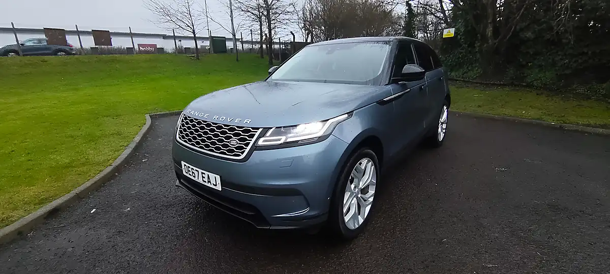 Used 2017 Land Rover Range Rover Velar Hse Blue - Front View