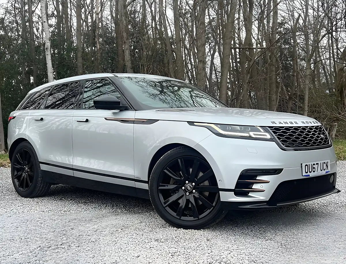 Used 2017 Land Rover Range Rover Velar R-Dynamic Hse Indus Silver - Front View