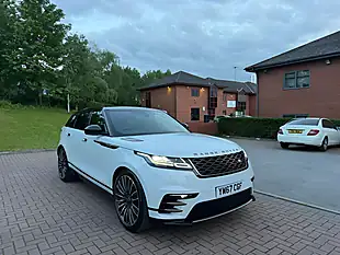 Used 2017 Land Rover Range Rover Velar R-Dynamic Se White - Interior and Exterior details 9