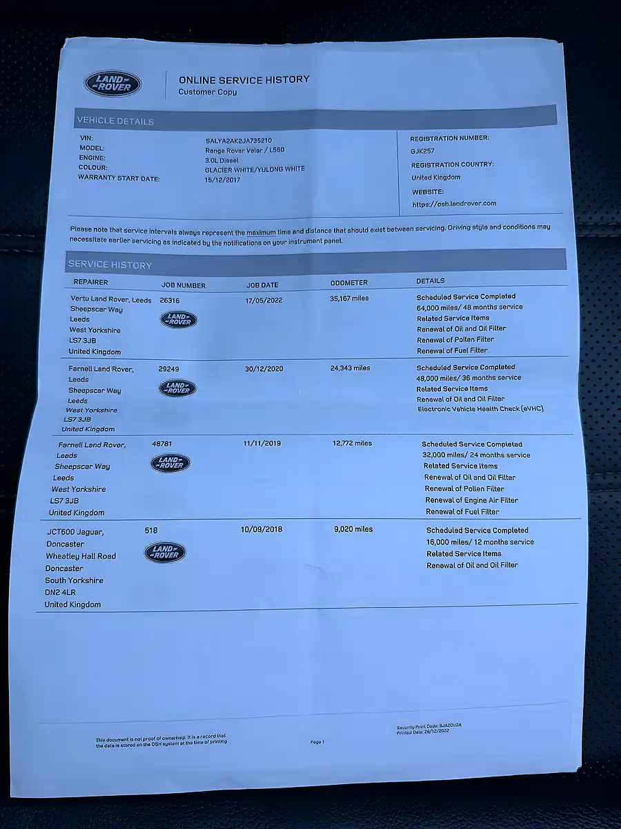 Used 2017 Land Rover Range Rover Velar R-Dynamic Se White - Interior and Exterior details 19