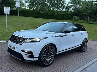 Used 2017 Land Rover Range Rover Velar R-Dynamic Se White - Interior and Exterior details 2