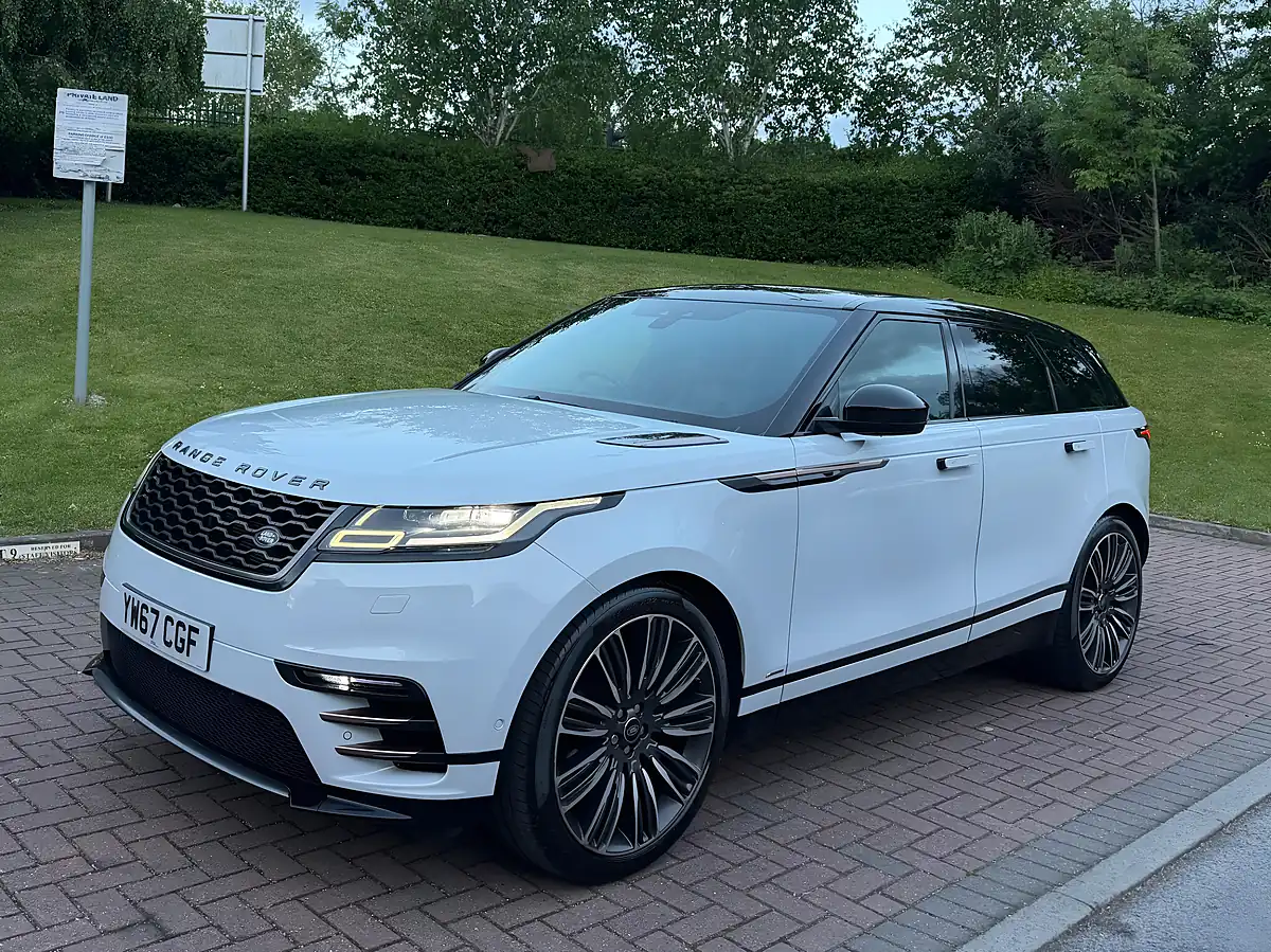 Used 2017 Land Rover Range Rover Velar R-Dynamic Se White - Interior and Exterior details 2