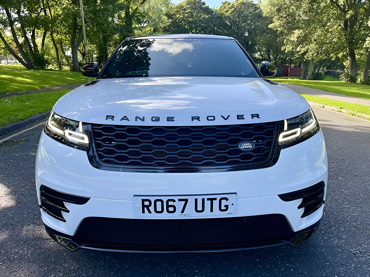 Used 2017 Land Rover Range Rover Velar R-Dynamic Se White - Interior and Exterior details 2