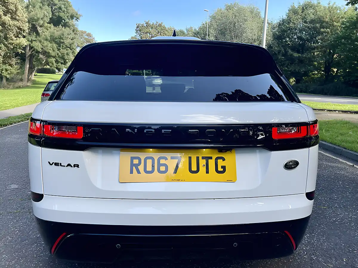 Used 2017 Land Rover Range Rover Velar R-Dynamic Se White - Interior and Exterior details 5