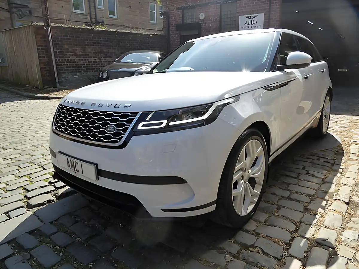 Used 2017 Land Rover Range Rover Velar S White - Interior and Exterior details 3