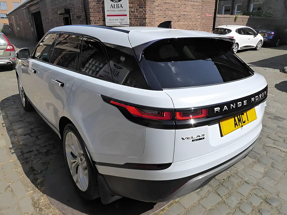 Used 2017 Land Rover Range Rover Velar S White - Interior and Exterior details 4