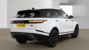 Used 2017 Land Rover Range Rover Velar S White - Interior and Exterior details 4