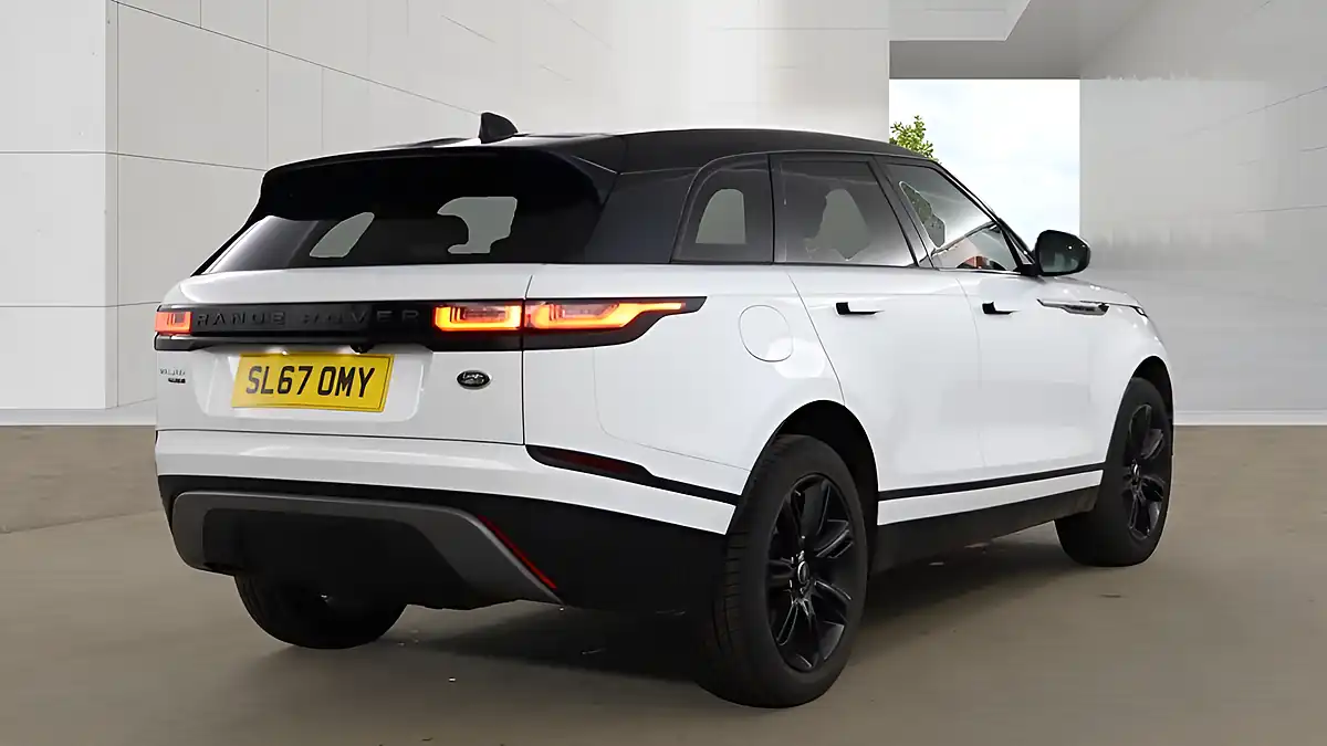 Used 2017 Land Rover Range Rover Velar S White - Interior and Exterior details 4