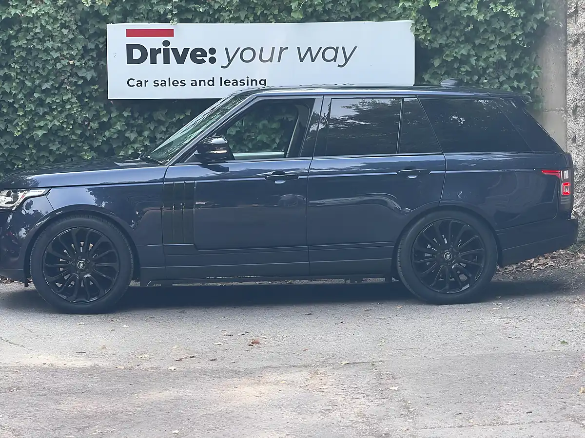 Used 2017 Land Rover Range Rover Vogue Blue - Interior and Exterior details 4