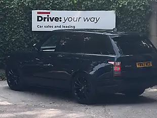 Used 2017 Land Rover Range Rover Vogue Blue - Interior and Exterior details 6