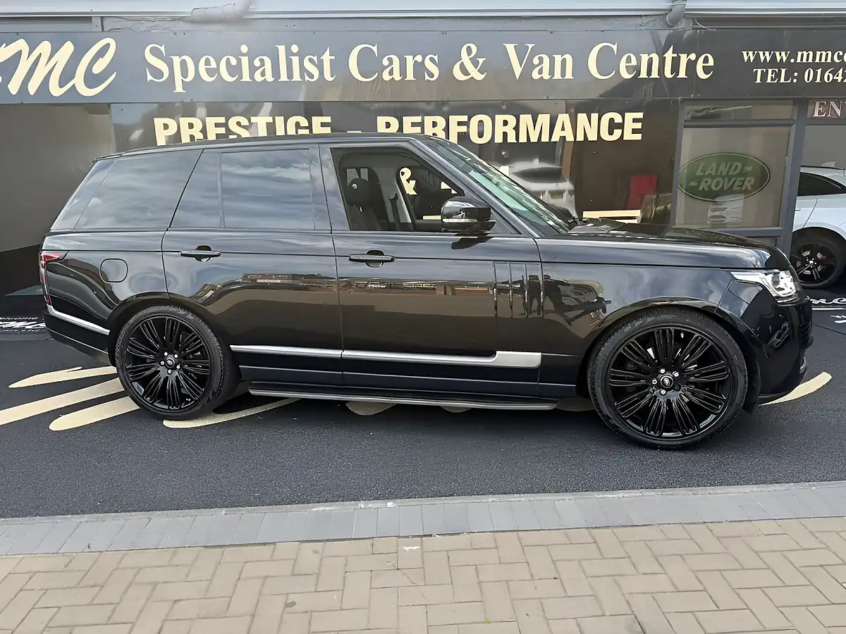 Used 2017 Land Rover Range Rover Vogue Santorini Black - Front View