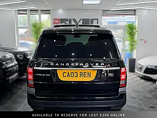 Used 2017 Land Rover Range Rover Vogue Se Black - Interior and Exterior details 11