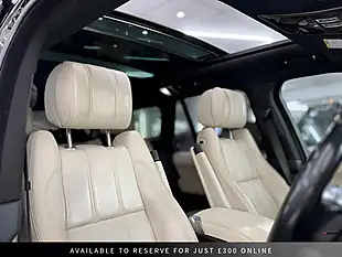 Used 2017 Land Rover Range Rover Vogue Se Black - Interior and Exterior details 4
