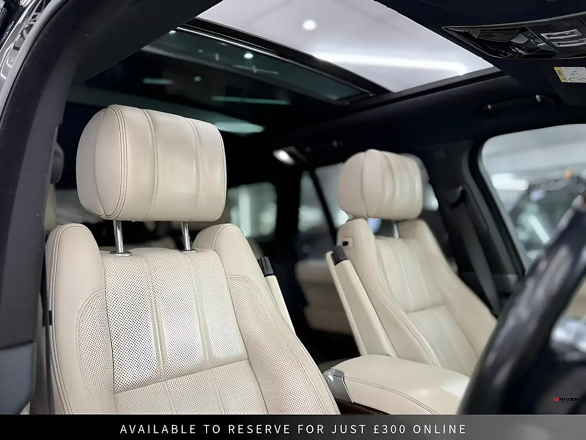 Used 2017 Land Rover Range Rover Vogue Se Black - Interior and Exterior details 4