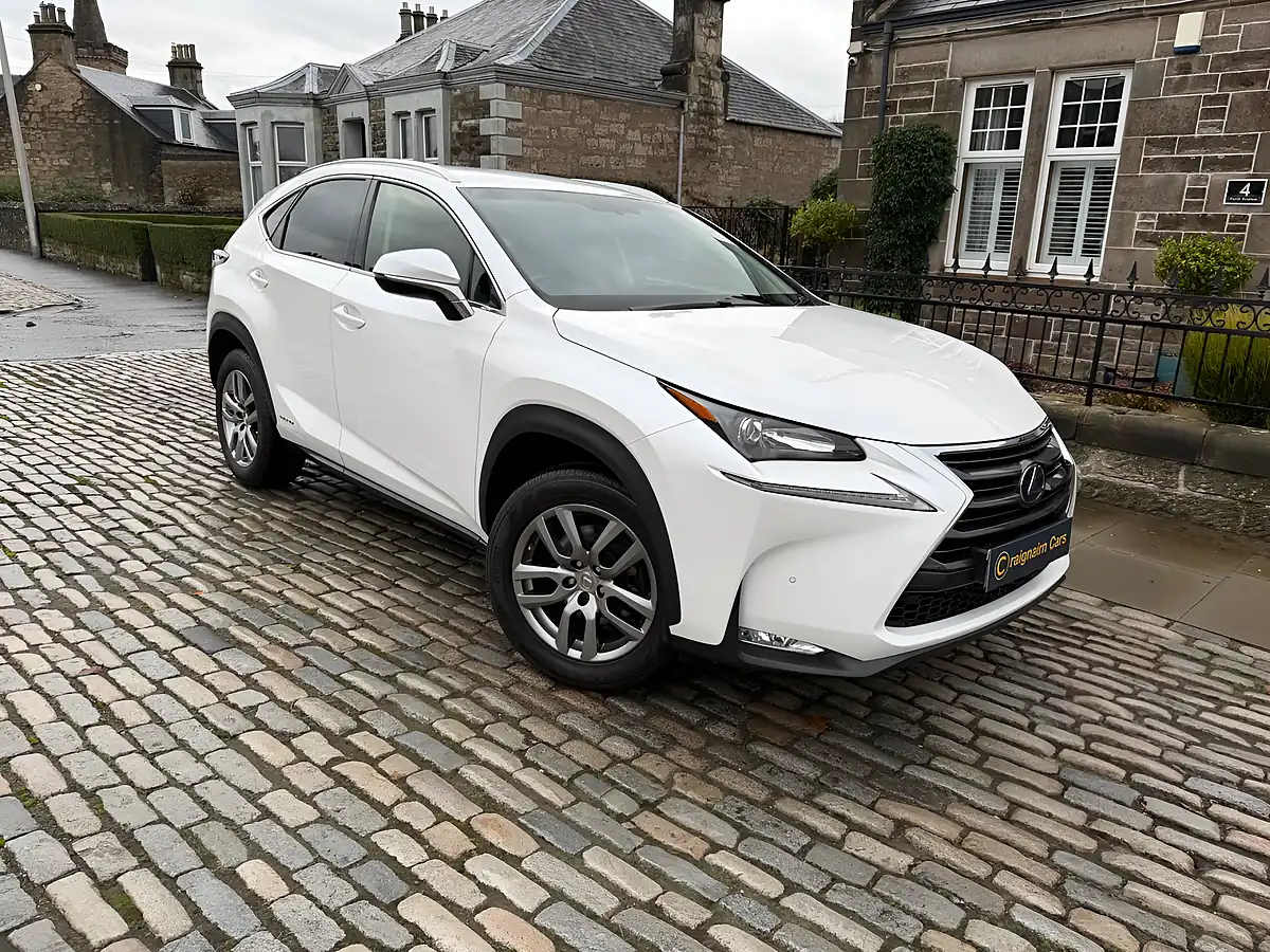 Used 2017 Lexus Nx Luxury Sonic White - Front View
