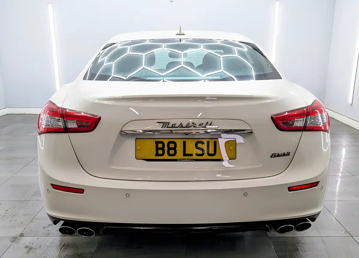Used 2017 Maserati Ghibli Bianco White - Interior and Exterior details 7