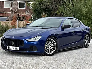 Used 2017 Maserati Ghibli Blue - Interior and Exterior details 16