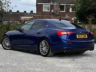 Used 2017 Maserati Ghibli Blue - Interior and Exterior details 2