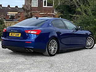 Used 2017 Maserati Ghibli Blue - Interior and Exterior details 4