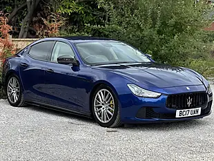 Used 2017 Maserati Ghibli Blue - Interior and Exterior details 5