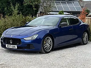 Used 2017 Maserati Ghibli Blue - Interior and Exterior details 8