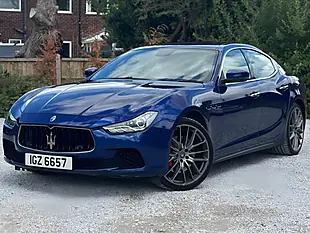 Used 2017 Maserati Ghibli Blue - Interior and Exterior details 2