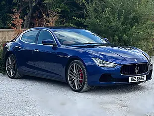 Used 2017 Maserati Ghibli Blue - Interior and Exterior details 3