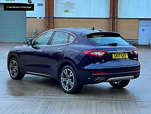 Used 2017 Maserati Levante Blue - Interior and Exterior details 10