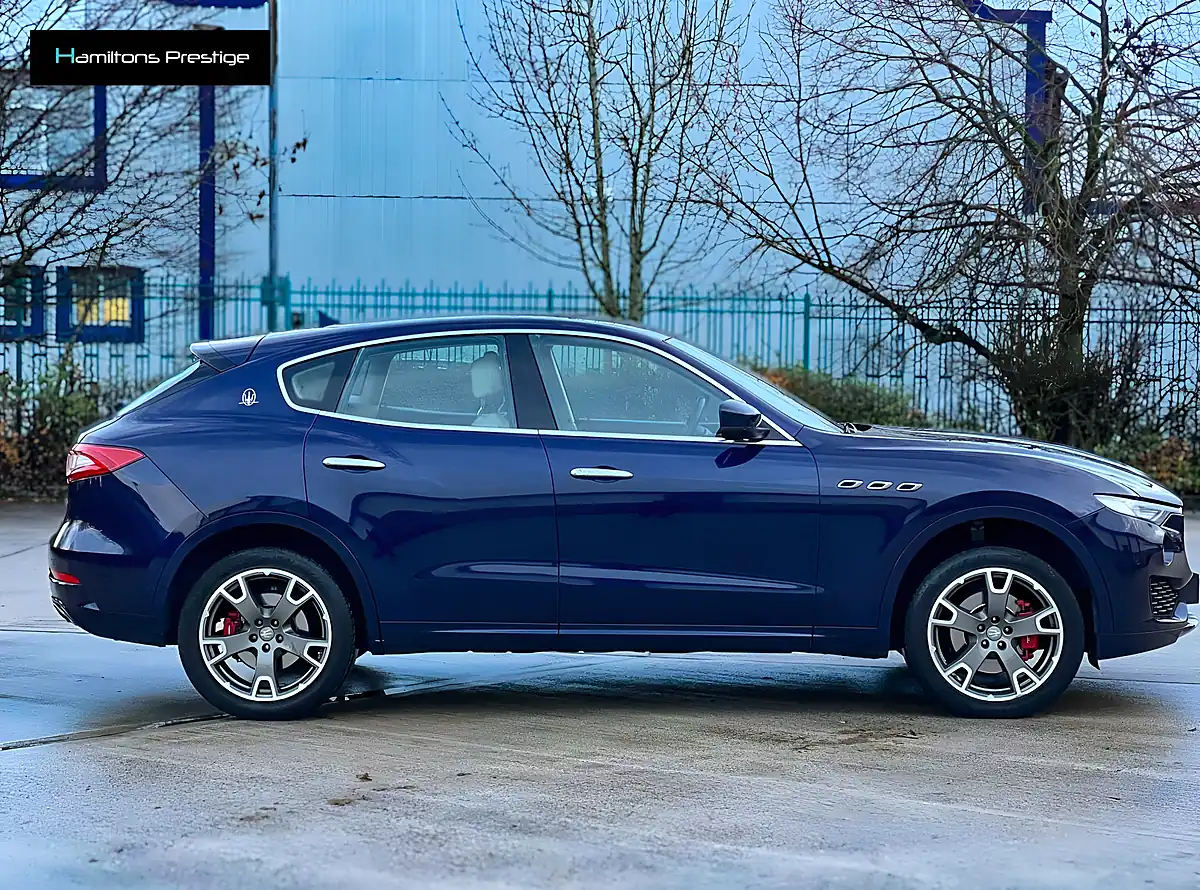 Used 2017 Maserati Levante Blue - Interior and Exterior details 2