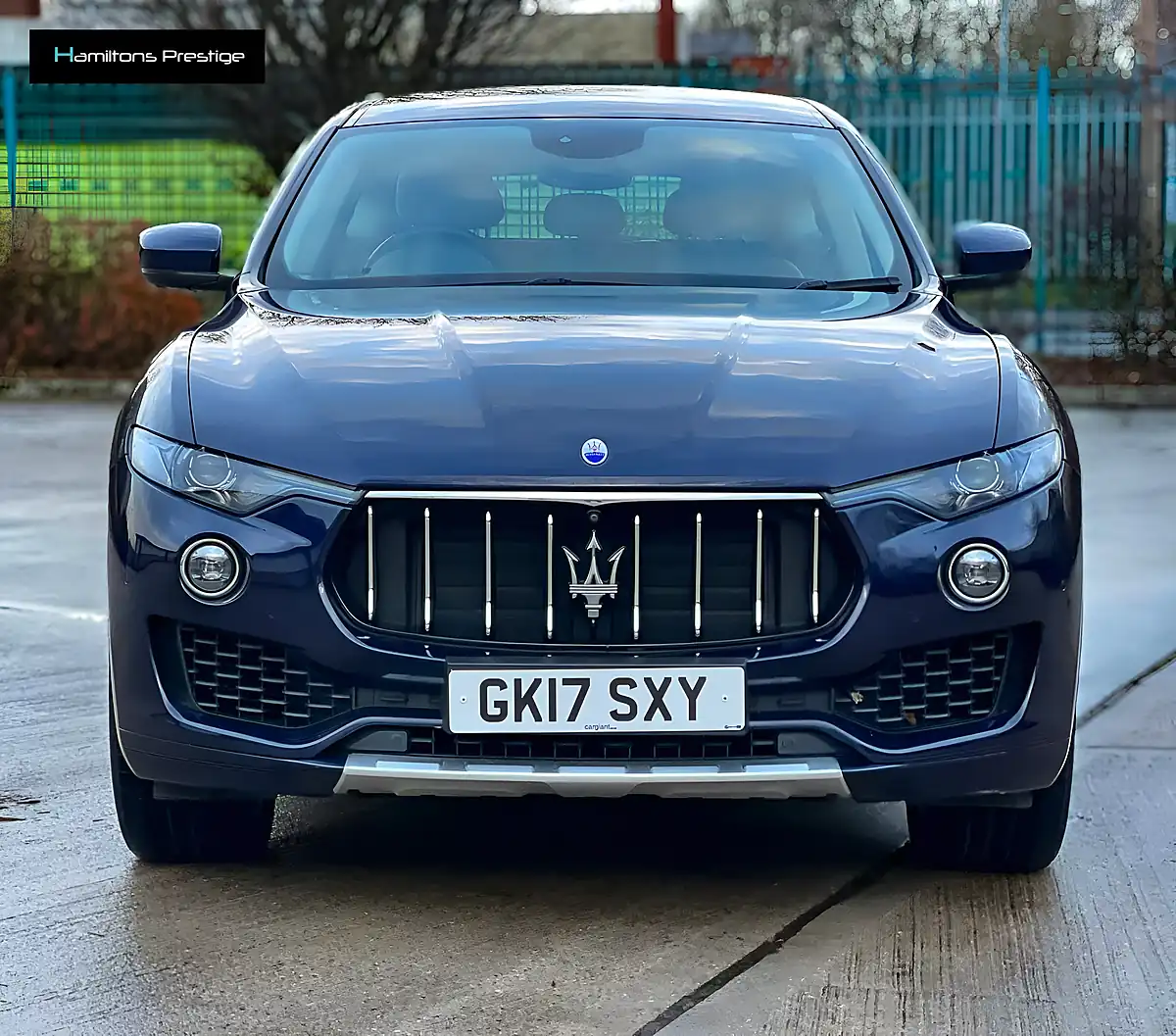 Used 2017 Maserati Levante Blue - Interior and Exterior details 4