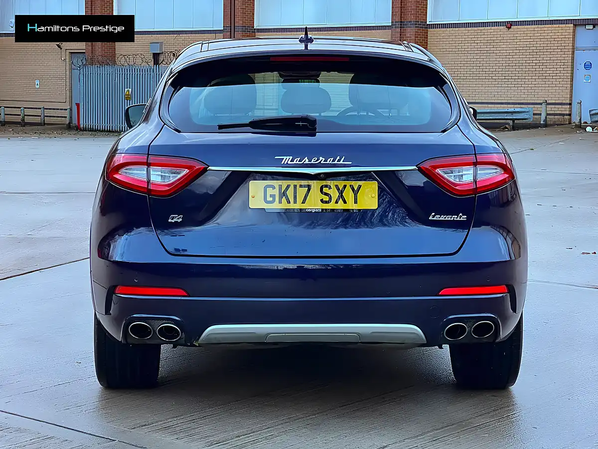 Used 2017 Maserati Levante Blue - Interior and Exterior details 8