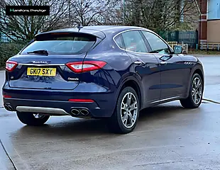 Used 2017 Maserati Levante Blue - Interior and Exterior details 9