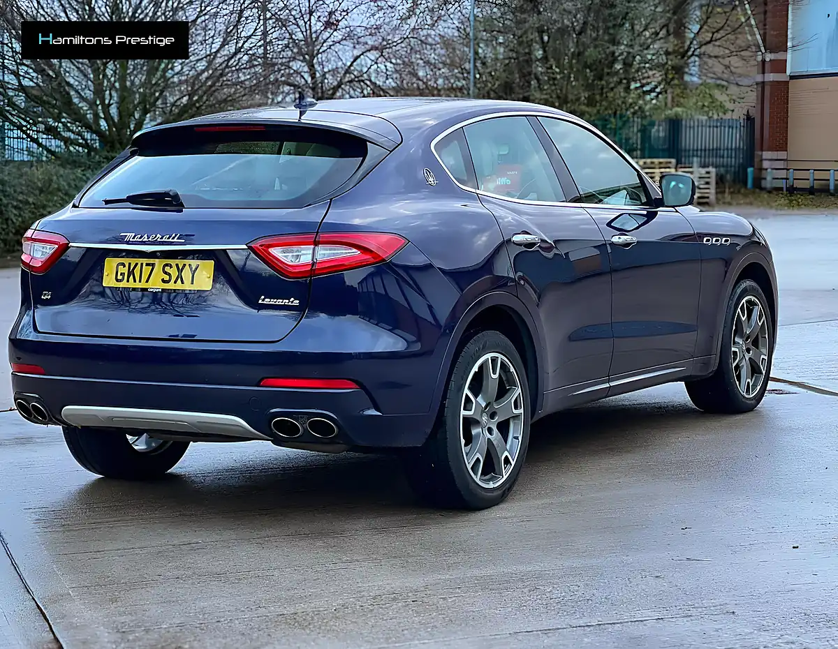 Used 2017 Maserati Levante Blue - Interior and Exterior details 9