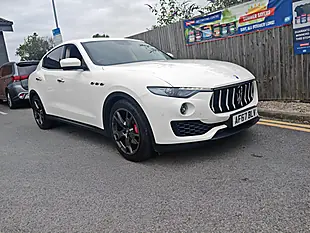 Used 2017 Maserati Levante White - Interior and Exterior details 2