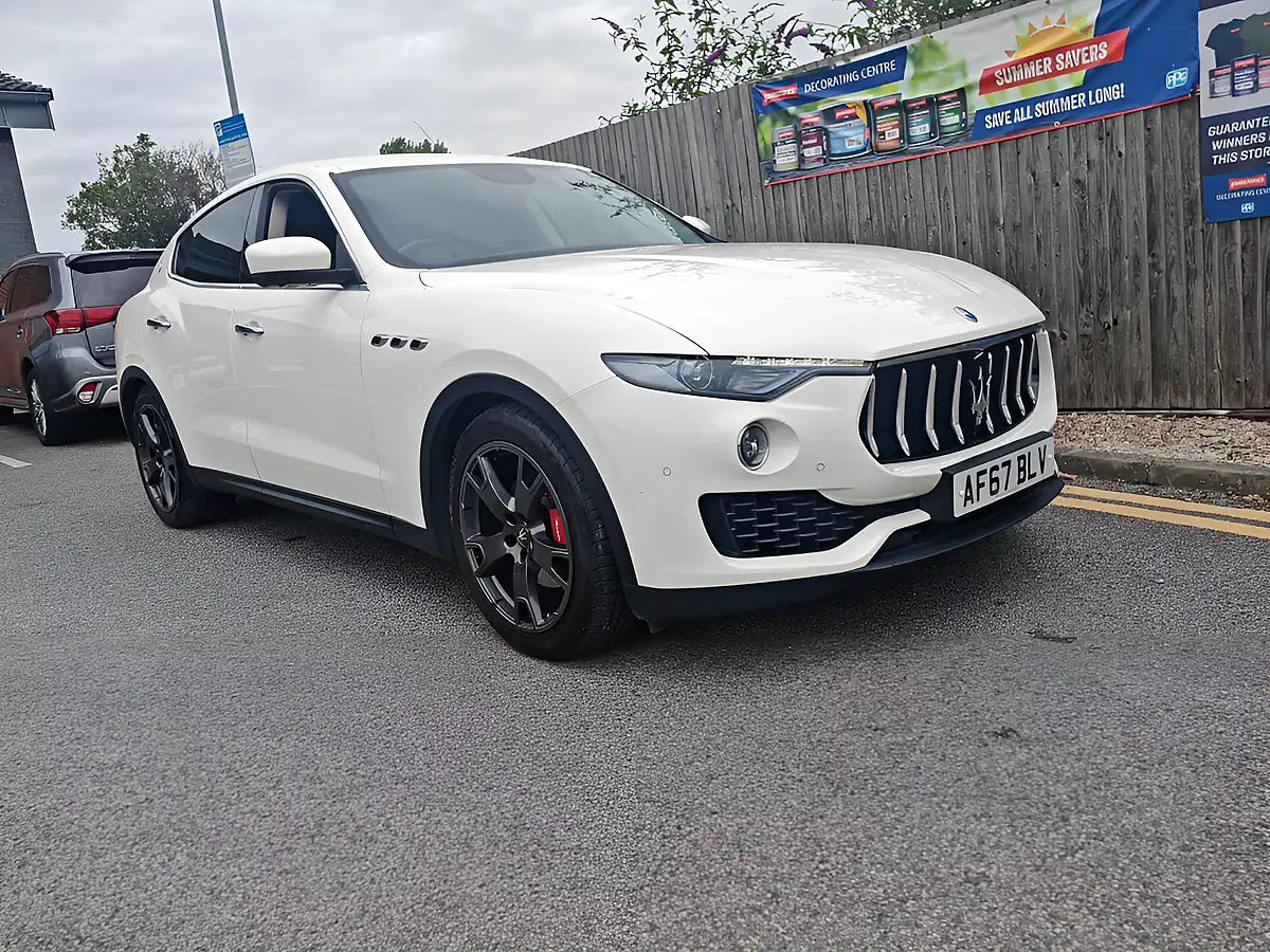 Used 2017 Maserati Levante White - Interior and Exterior details 2