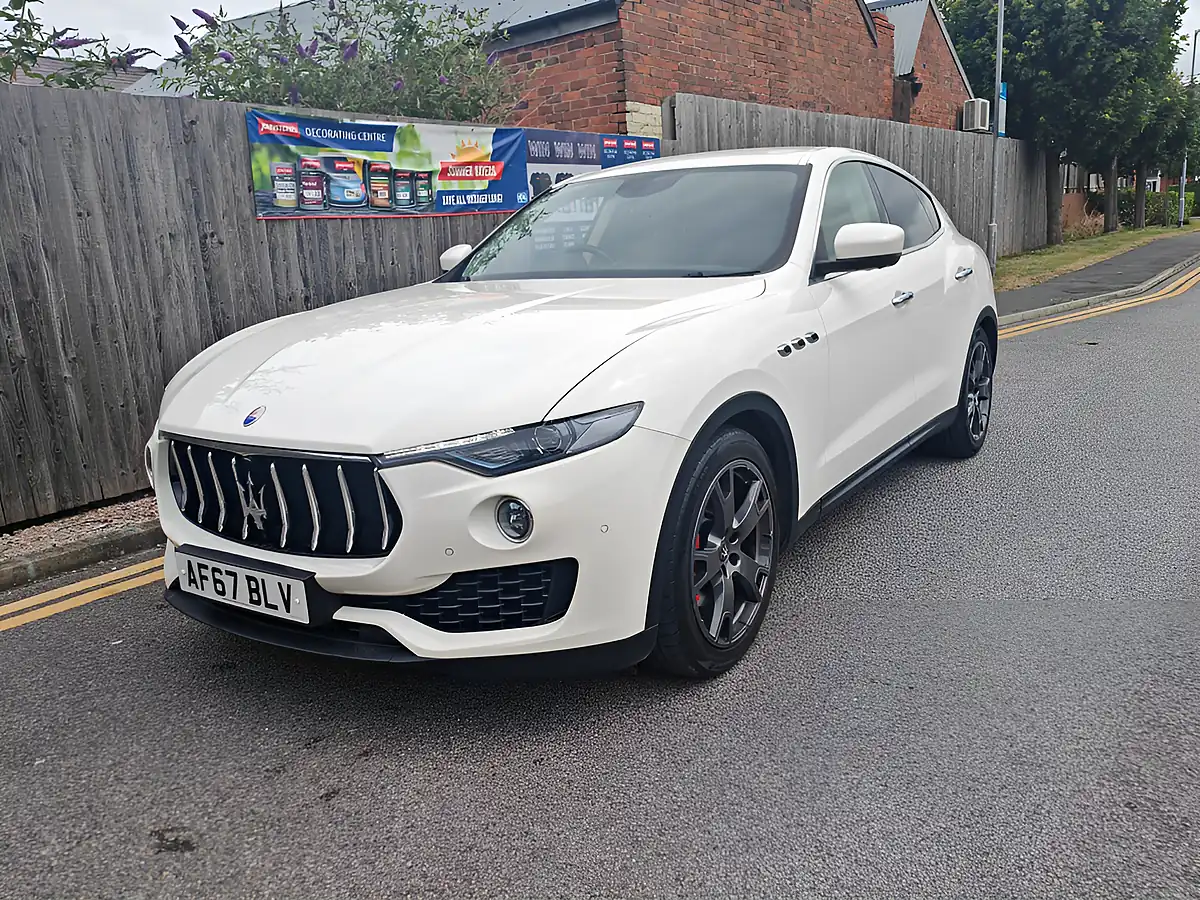 Used 2017 Maserati Levante White - Interior and Exterior details 4