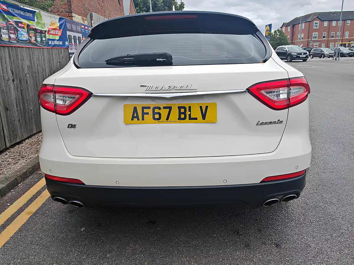 Used 2017 Maserati Levante White - Interior and Exterior details 8